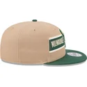 siltovka-rovna-hneda-snapback-9fifty-draft-2024-milwaukee-bucks-nba-new-era