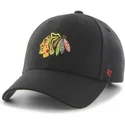 siltovka-zaoblena-cierna-nastavitelny-chicago-blackhawks-nhl-47-brand
