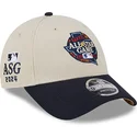 beige-und-dunkelblaue-snapback-cap-all-star-game-9forty-stretch-snap-fan-pack-der-mlb-von-new-era