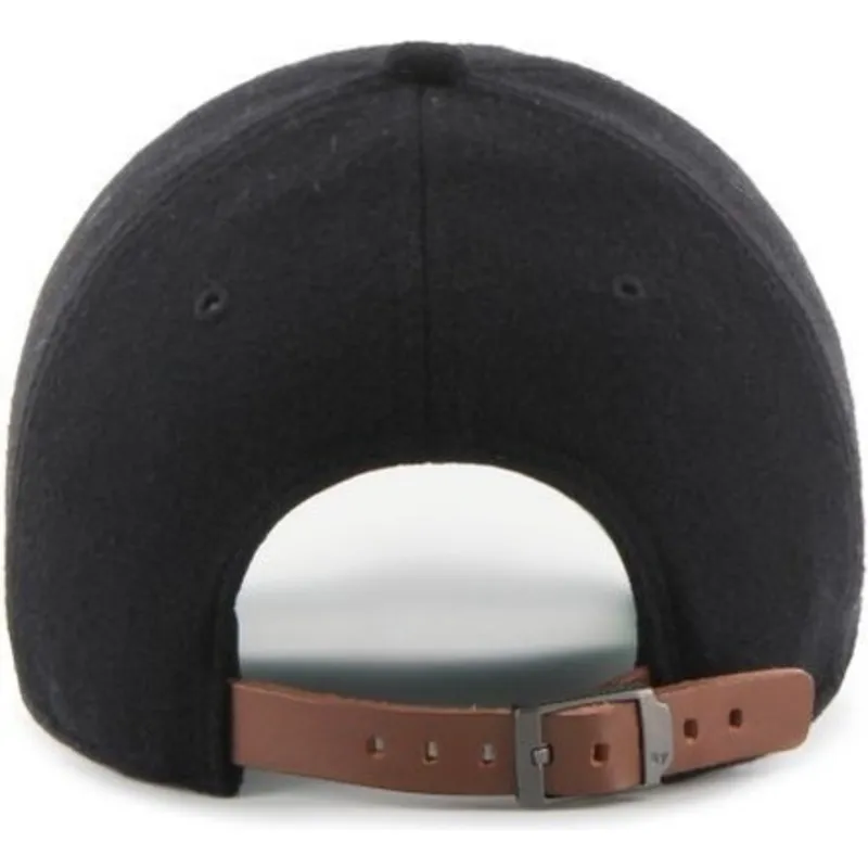 siltovka-zaoblena-cierna-nastavitelny-cinta-piel-new-york-yankees-mlb-47-brand