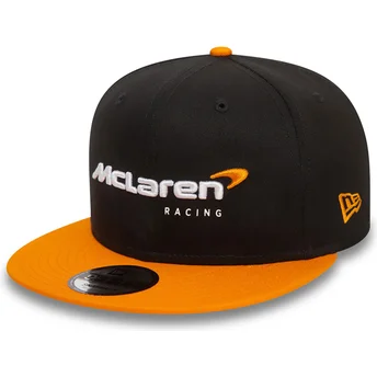 Cap rovná black snapback 9FIFTY Essentials McLaren Racing Formula 1 New Era