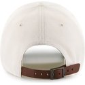 47-brand-curved-brim-schwarze-logo-creme-new-york-yankees-mlb-clean-up-cap-weiss