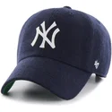 siltovka-zaoblena-tmavomodra-nastavitelny-cinta-piel-new-york-yankees-mlb-47-brand