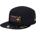 marineblaue-verstellbare-camper-flatcap-aus-repreve-von-red-bull-racing-formula-1-von-new-era