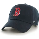 gorra-curva-azul-marino-de-boston-red-sox-mlb-clean-up-de-47-brand
