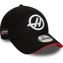 siltovka-zaoblena-cierna-snapback-9forty-side-patch-haas-f1-team-formula-1-new-era