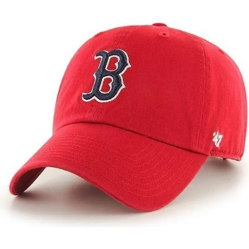 siltovka-zaoblena-cervena-nastavitelny-boston-red-sox-mlb-47-brand