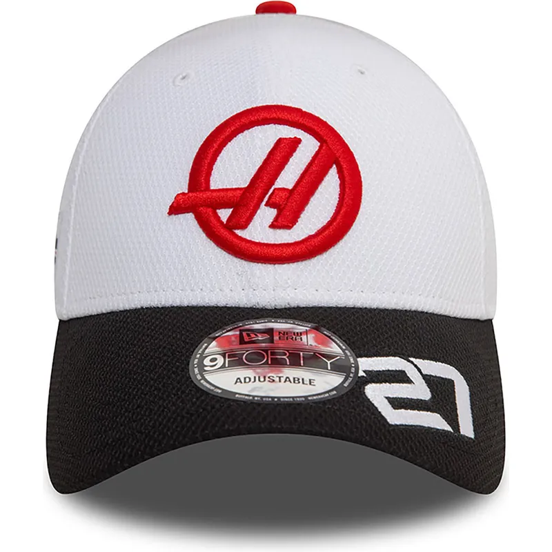 siltovky-zaoblena-biely-snapback-nico-hulkenberg-9forty-haas-f1-team-formula-1-new-era