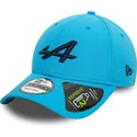 blaue-snapback-kappe-mit-gebogenem-schirm-9forty-essential-repreve-des-alpine-f1-teams-formel-1-von-new-era