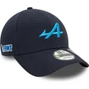 siltovka-zaoblena-tmavomodra-snapback-9forty-essential-repreve-alpine-f1-team-formula-1-new-era