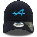 siltovka-zaoblena-tmavomodra-snapback-9forty-essential-repreve-alpine-f1-team-formula-1-new-era