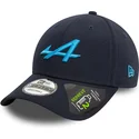 siltovka-zaoblena-tmavomodra-snapback-9forty-essential-repreve-alpine-f1-team-formula-1-new-era