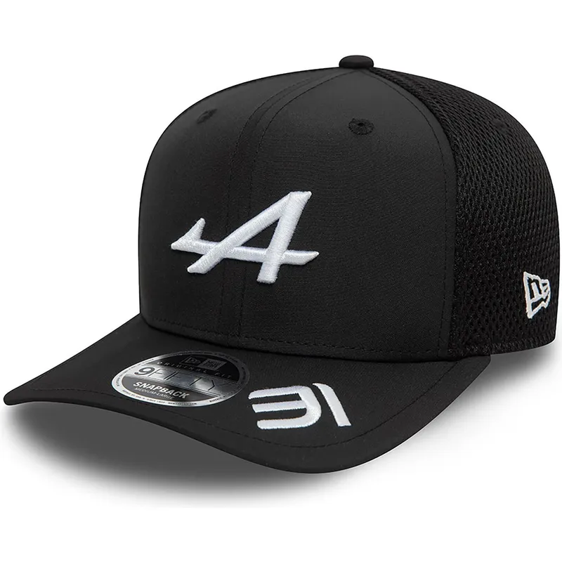 siltovka-zaoblena-cierna-snapback-esteban-ocon-9fifty-original-fit-alpine-f1-team-formula-1-new-era