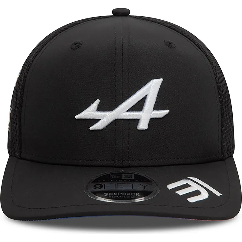 siltovka-zaoblena-cierna-snapback-esteban-ocon-9fifty-original-fit-alpine-f1-team-formula-1-new-era