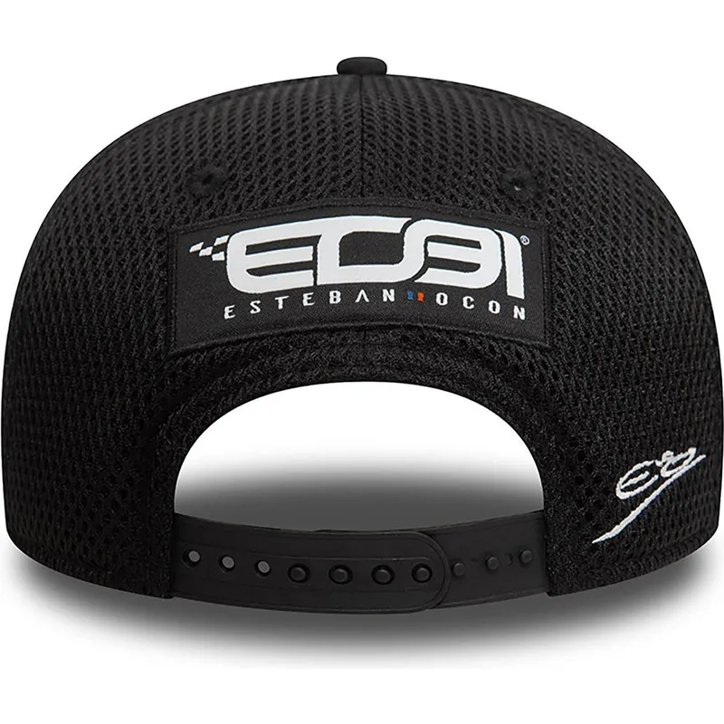 siltovka-zaoblena-cierna-snapback-esteban-ocon-9fifty-original-fit-alpine-f1-team-formula-1-new-era