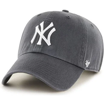 dunkelgraue-new-york-yankees-mlb-clean-up-kappe-von-47-brand