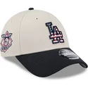 siltovka-zaoblena-bezova-snapback-9forty-stretch-snap-4th-of-july-los-angeles-dodgers-mlb-new-era