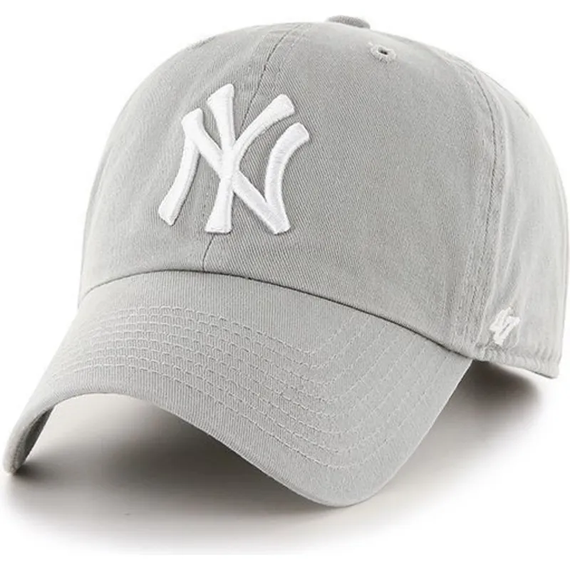 siltovka-zaoblena-siva-nastavitelny-new-york-yankees-mlb-47-brand