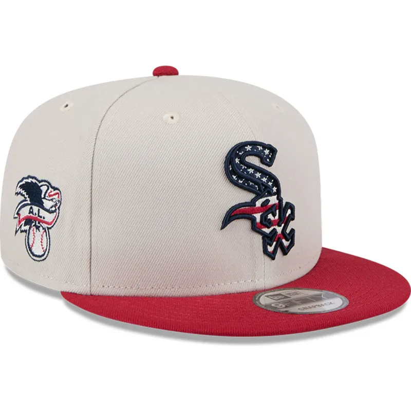 siltovka-rovna-bezova-snapback-9fifty-4th-of-july-chicago-white-sox-mlb-new-era