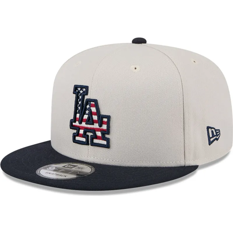 siltovka-rovna-bezova-snapback-9fifty-4th-of-july-los-angeles-dodgers-mlb-new-era