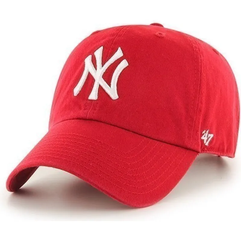 siltovka-zaoblena-cervena-nastavitelny-new-york-yankees-mlb-47-brand siltovka-zaoblena-cervena-nastavitelny-new-york-yankees-mlb-47-brand