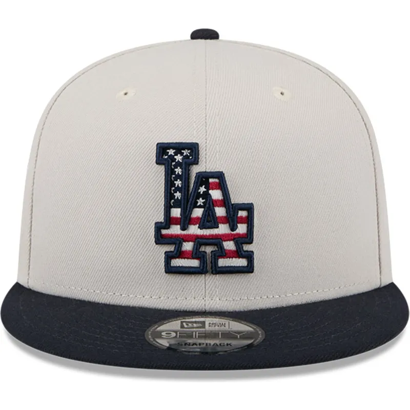 siltovka-rovna-bezova-snapback-9fifty-4th-of-july-los-angeles-dodgers-mlb-new-era