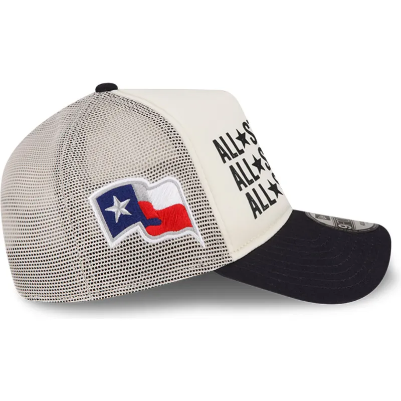 siltovka-zaoblena-bezova-snapback-a-frame-all-star-game-texas-rangers-mlb-new-era