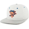 siltovka-rovna-biely-snapback-nhl-47-brand