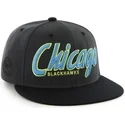 siltovka-rovna-cierna-snapback-letras-chicago-blackhawks-nhl-47-brand
