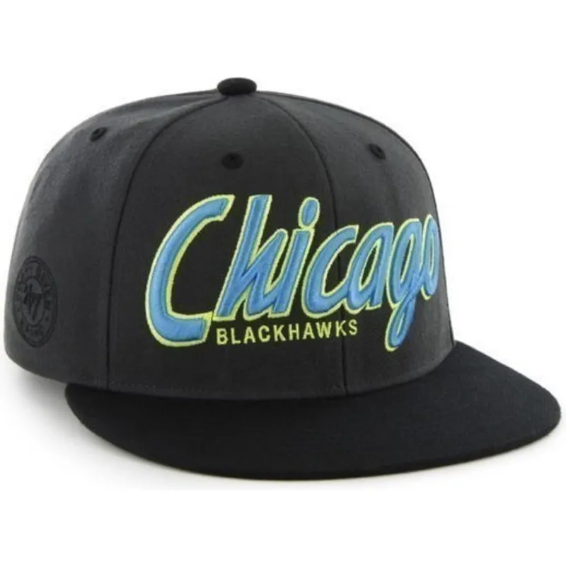 siltovka-rovna-cierna-snapback-letras-chicago-blackhawks-nhl-47-brand