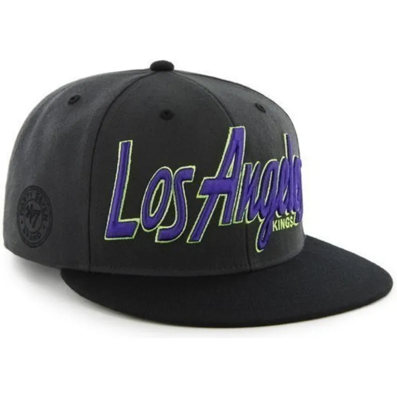 cap-rovna-black-snapback-de-letras-los-angeles-kings-nhl-47-brand cap-rovna-black-snapback-de-letras-los-angeles-kings-nhl-47-brand