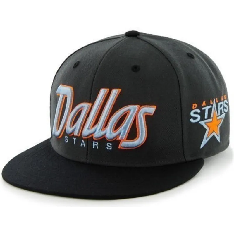 siltovka-rovna-cierna-snapback-letras-dallas-stars-nhl-47-brand