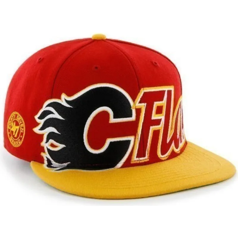siltovka-rovna-cervena-snapback-letras-calgary-flames-nhl-47-brand siltovka-rovna-cervena-snapback-letras-calgary-flames-nhl-47-brand