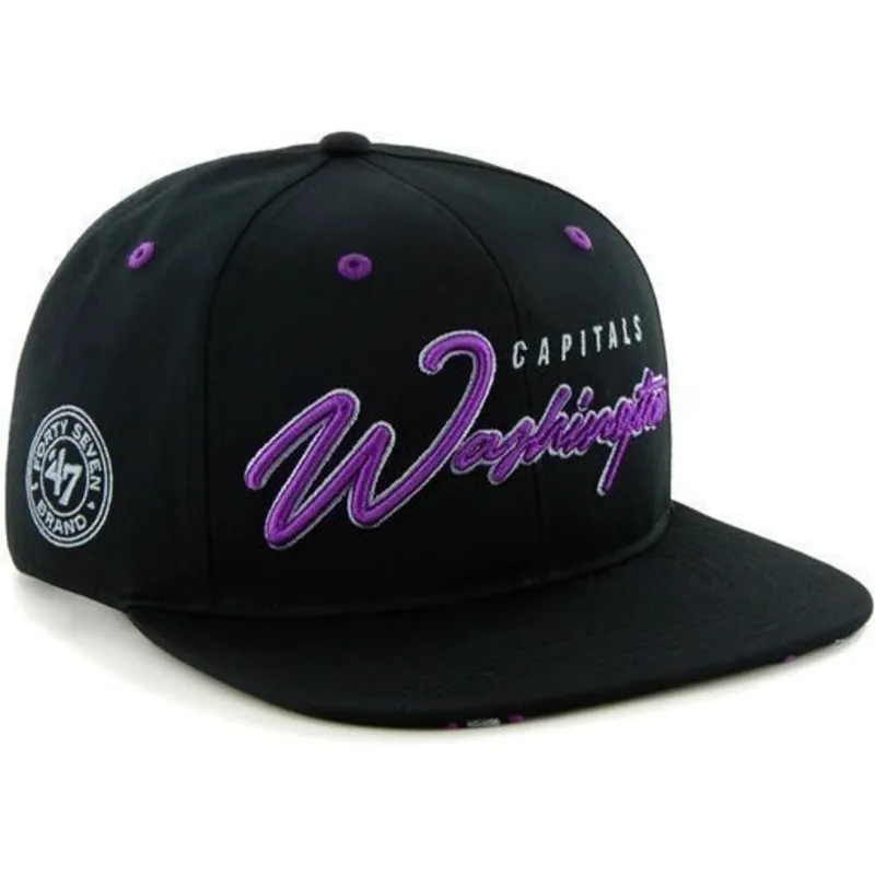 siltovka-rovna-cierna-snapback-letras-washington-capitals-nhl-47-brand