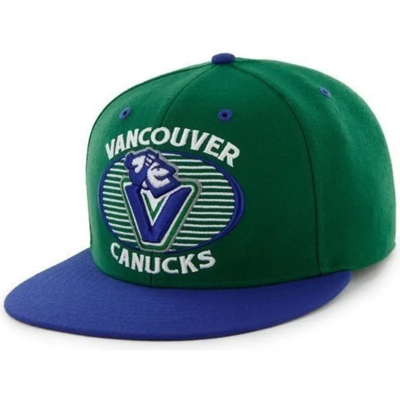 siltovka-rovna-zelena-snapback-vancouver-canucks-nhl-47-brand