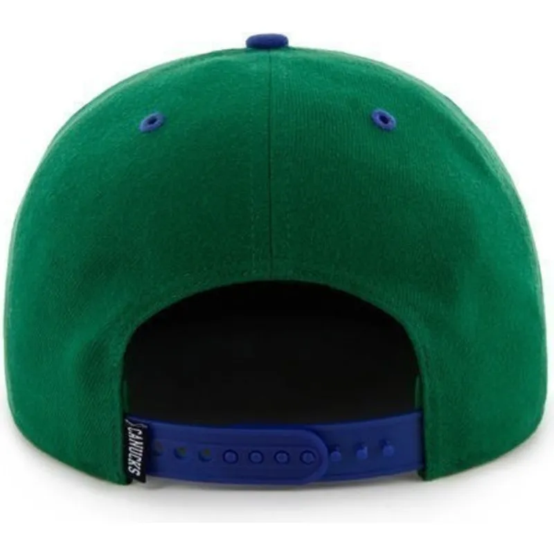 siltovka-rovna-zelena-snapback-vancouver-canucks-nhl-47-brand