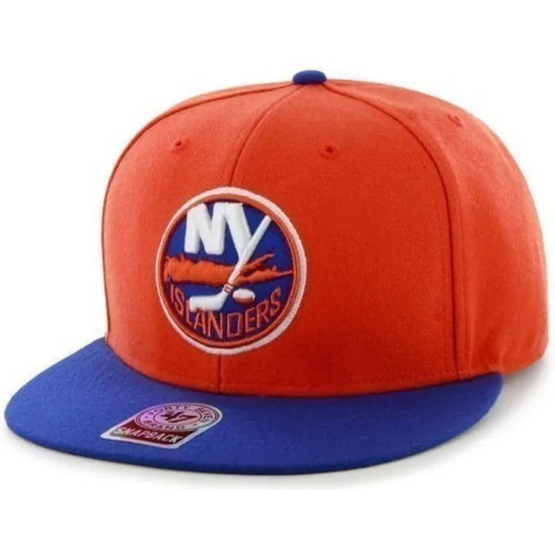 cap-rovna-orange-snapback-new-york-islanders-nhl-47-brand