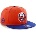 cap-rovna-orange-snapback-new-york-islanders-nhl-47-brand