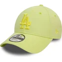 siltovka-zaoblena-zelena-nastavitelny-9forty-league-essential-los-angeles-dodgers-mlb-new-era