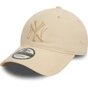siltovka-zaoblena-bezova-nastavitelny-9twenty-league-essential-new-york-yankees-mlb-new-era