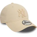 siltovka-zaoblena-bezova-nastavitelny-9twenty-league-essential-new-york-yankees-mlb-new-era