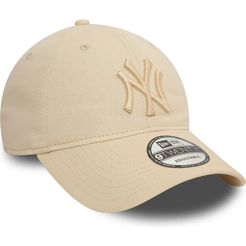 siltovka-zaoblena-bezova-nastavitelny-9twenty-league-essential-new-york-yankees-mlb-new-era
