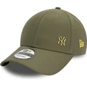 siltovka-zaoblena-zelena-nastavitelny-dorado-9forty-flawless-new-york-yankees-mlb-new-era