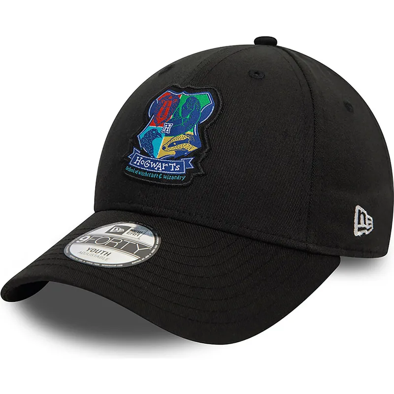 siltovka-zaoblena-cierna-snapback-pre-deti-9forty-hogwarts-harry-potter-new-era