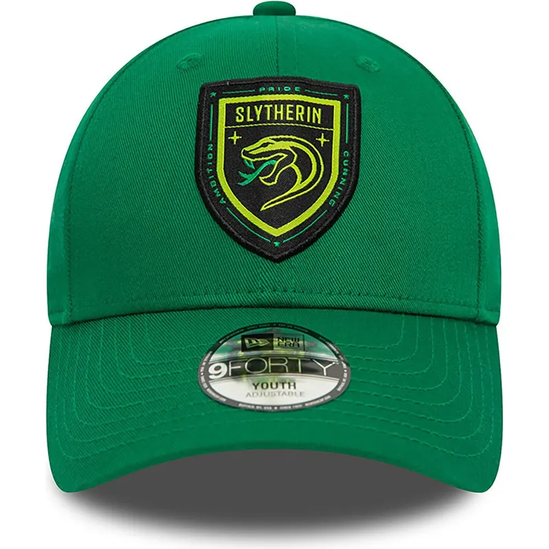 siltovka-zaoblena-zelena-snapback-pre-deti-9forty-slytherin-harry-potter-new-era