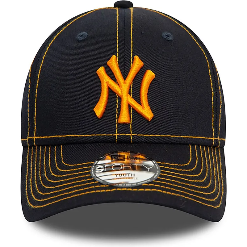 siltovka-zaoblena-tmavomodra-nastavitelny-pre-deti-9forty-stitch-new-york-yankees-mlb-new-era