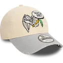 siltovka-zaoblena-bezova-nastavitelny-9twenty-washed-bugs-bunny-looney-tunes-new-era