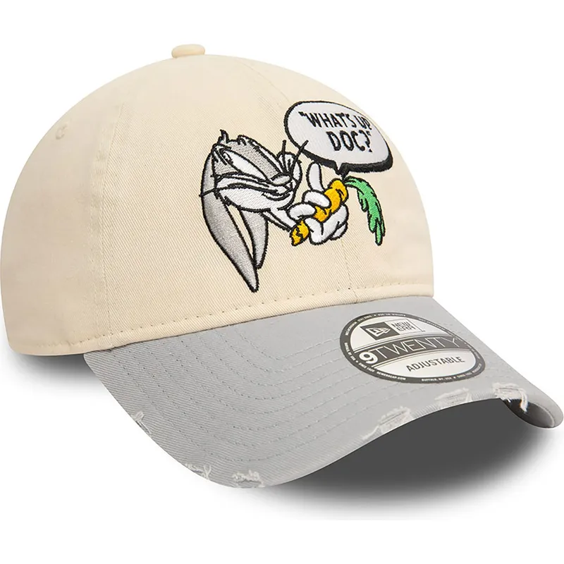 siltovka-zaoblena-bezova-nastavitelny-9twenty-washed-bugs-bunny-looney-tunes-new-era