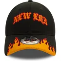 siltovka-zaoblena-cierna-nastavitelny-9twenty-race-flame-new-era