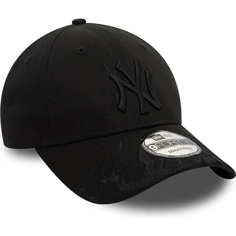 siltovka-zaoblena-cierna-nastavitelny-9forty-flame-new-york-yankees-mlb-new-era